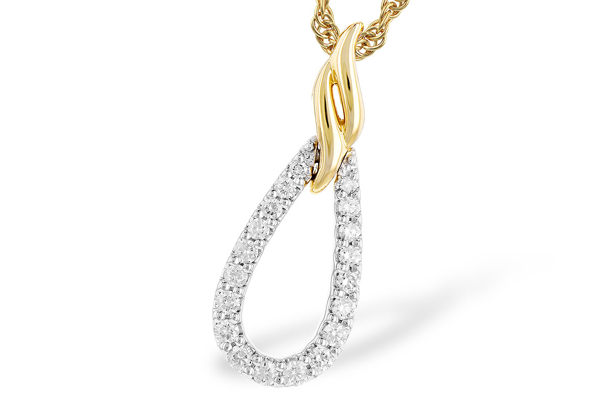 Diamond Pendant by Allison Kaufman