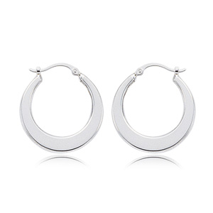 Silver Earrings by Carla/Nancy B